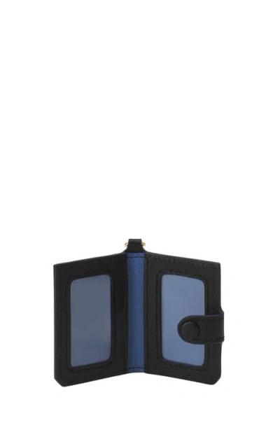 Lanvin Leather Photo Holder In Black