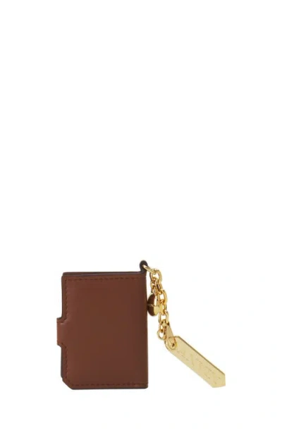 Lanvin Leather Photo Holder In Brown