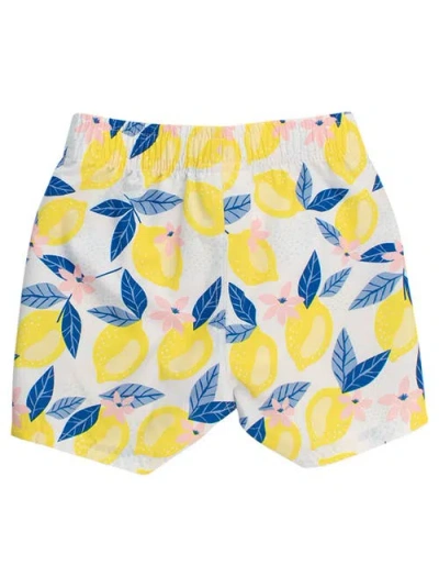 Ruggedbutts Baby Boys Upf50+ Swim Trunks In Yellow