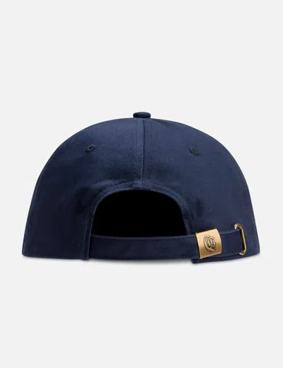 Quiet Golf Qg Flag Dad Hat In Blue