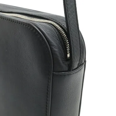 Pre-owned Balenciaga Black Leather Pochette Shoulder Bag ()