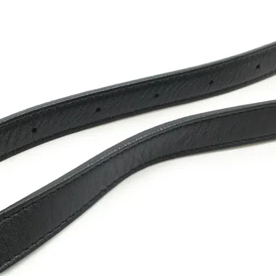 Pre-owned Balenciaga Black Leather Pochette Shoulder Bag ()