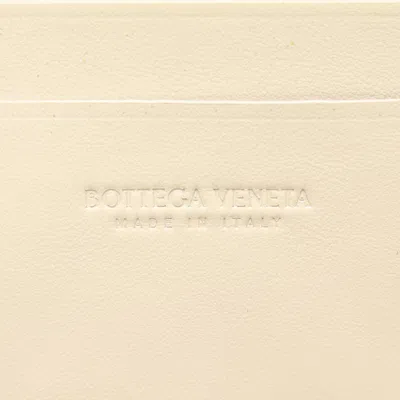 Pre-owned Bottega Veneta Beige Canvas Long Wallet (bi-fold) () In Sand