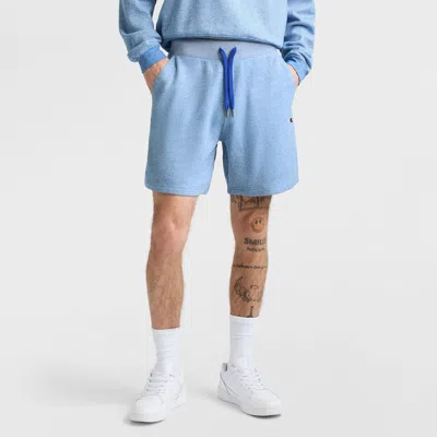 Champion Men's Textured Drawstring Shorts In Blue