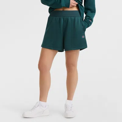 Champion 3.5" Yearbook Short, Iconic C-patch In Green