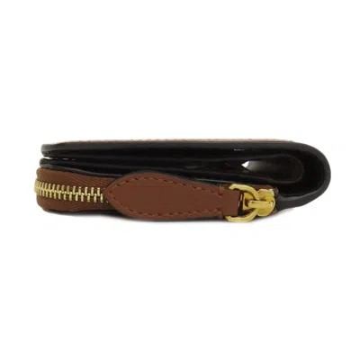 Pre-owned Burberry Brown Leather Wallet (bi-fold) ()