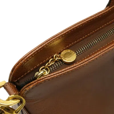 Pre-owned Bvlgari Brown Leather Handbag Shoulder Bag ()