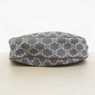 Pre-owned Celine Blue Denim Shoulder Bag ()