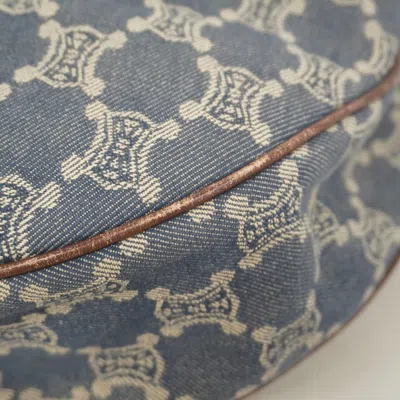 Pre-owned Celine Blue Denim Shoulder Bag ()