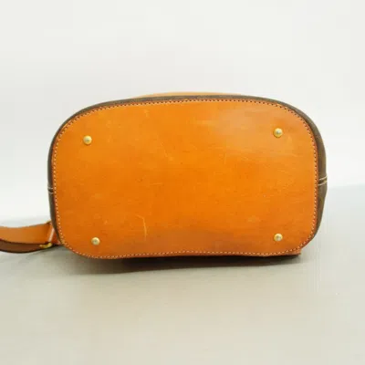 Pre-owned Celine Brown Pvc Backpack ()