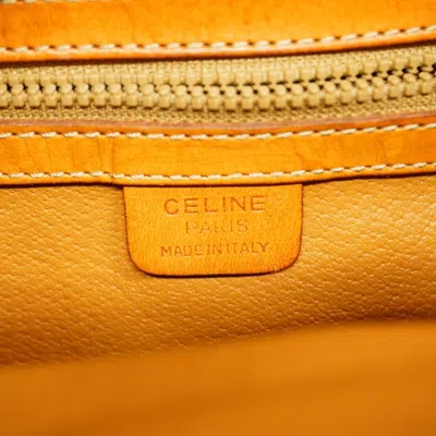 Pre-owned Celine Brown Pvc Backpack ()