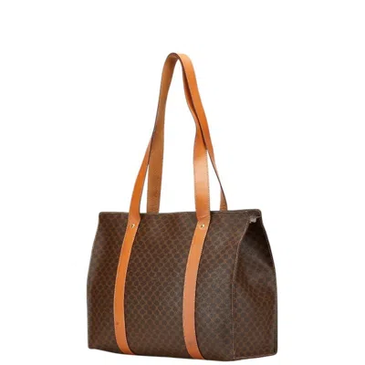 Pre-owned Celine Brown Pvc Leather Handbag Tote Bag ()