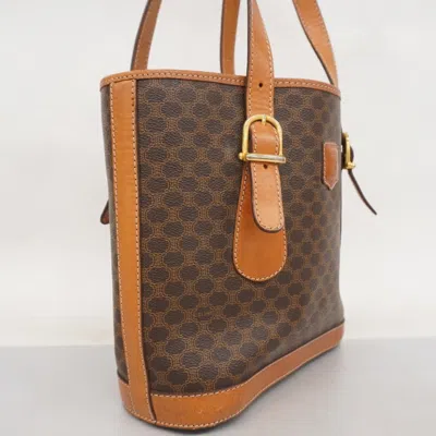 Pre-owned Celine Brown Pvc Tote Bag ()