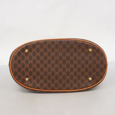 Pre-owned Celine Brown Pvc Tote Bag ()