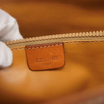 Pre-owned Celine Brown Pvc Tote Bag ()