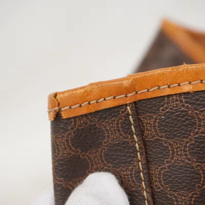 Pre-owned Celine Brown Pvc Tote Bag ()
