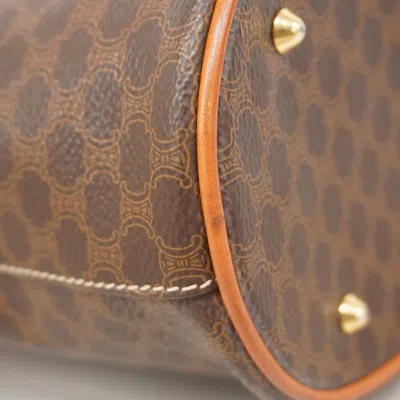 Pre-owned Celine Brown Pvc Tote Bag ()