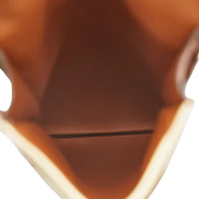 Pre-owned Celine Brown White Pvc Leather Shoulder Bag () In Multi