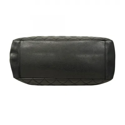 Pre-owned Chanel Black Canvas Shoulder Bag ()