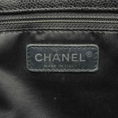 Pre-owned Chanel Black Canvas Shoulder Bag ()