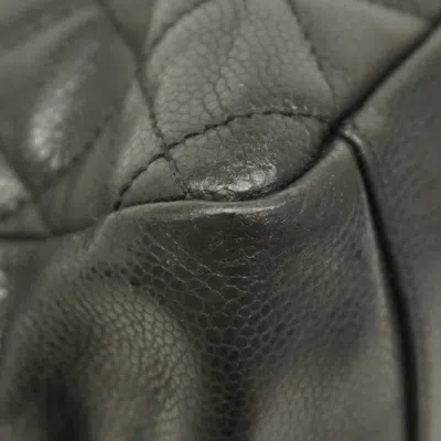 Pre-owned Chanel Black Canvas Shoulder Bag ()