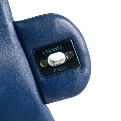 Pre-owned Chanel Blue Leather Shoulder Bag ()