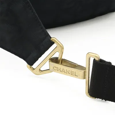 Pre-owned Chanel Brown Nylon Fanny Pack Shoulder Bag ()