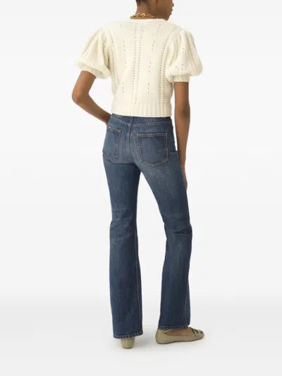 Chloé Chloè Wool Top In Multi