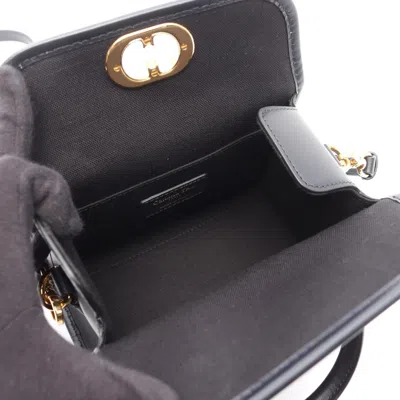 Pre-owned Dior Christian  Beige Navy Canvas Tote Bag () In Multi