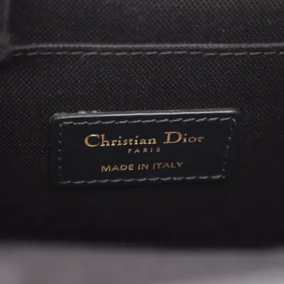 Pre-owned Dior Christian  Beige Navy Canvas Tote Bag () In Multi