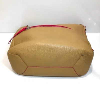 Pre-owned Coach Madison Light Brown Leather Handbag Shoulder Bag ()