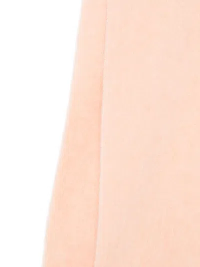 Ami Alexandre Mattiussi Ami Paris Ami Paris De Coeur Wool Scarf In Pink
