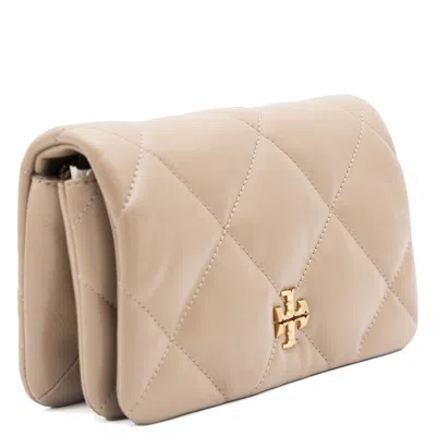 Tory Burch Light Stone Leather Shoulder Bag In Pink