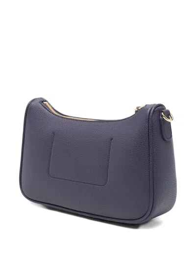 Emporio Armani Logo-detail Shoulder Bag In Purple