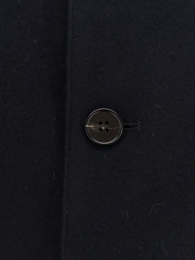 Paltò Cantuccio Felt Wool Blend Coat In Blue