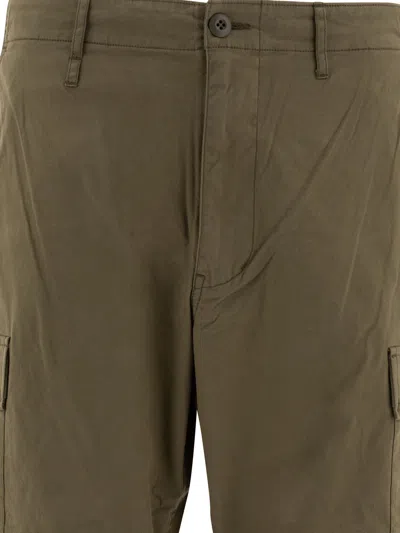 Human Made Cargo Trousers Green In Green