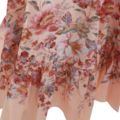 Zimmermann Awaken Plunge Maxi Dress Women In Multi