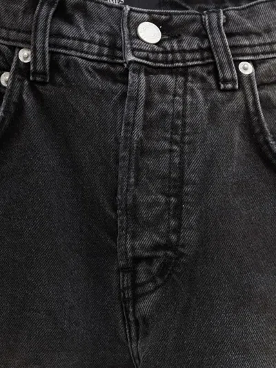 Enfants Riches Deprimes Flared Denim Cotton Jeans In Black