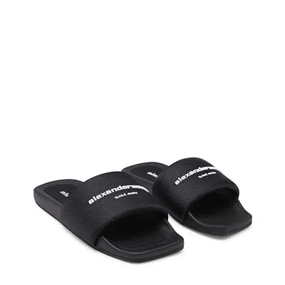 Alexander Wang Flat Shoes Blacks And Greys In Black