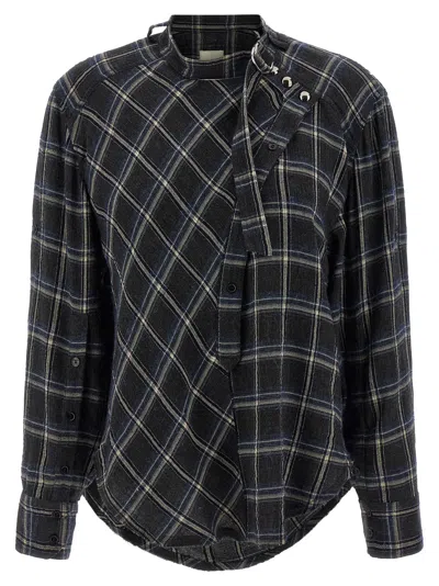 Isabel Marant Gerla Shirt And Blouse Blue In Black