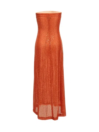 Le Twins Gina Dresses Orange In Orange