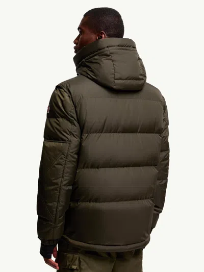 Moncler Grenoble Kasanka Hooded Down Ski Jacket Clothing In Green