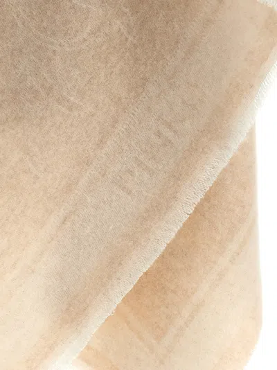 Pinko Croatia Draped Lightweight Soft Texture Jacket In Neutral