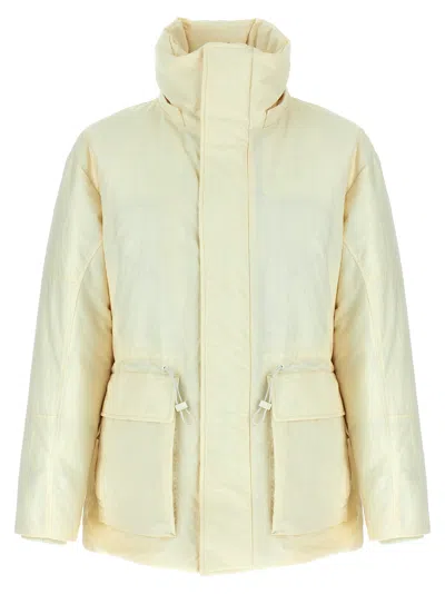 Laminar Hooded Down Jacket Puffer Jackets White In Neutral