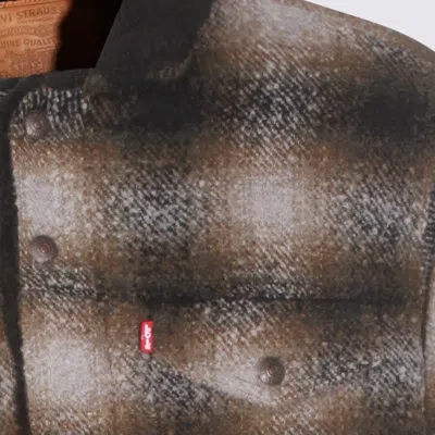 Levi's Giubbino Trucker James Plaid Paloma In Multi