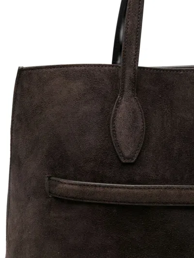 Totême Lounge Suede Leather Tote Bag