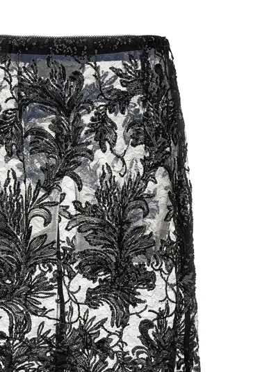Le Twins Maria Cristina Skirts Black In Black