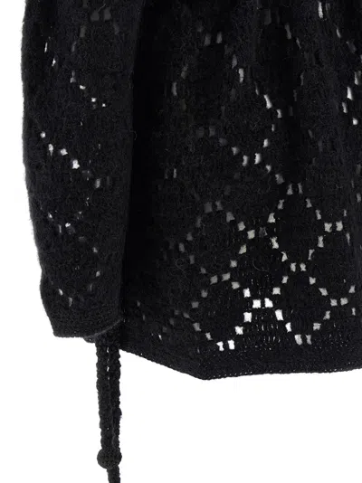 Isabel Marant Merida Boat-neck Mini Dress In Black