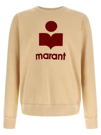 Isabel Marant Mikoy Logo-print Sweatshirt In Neutral