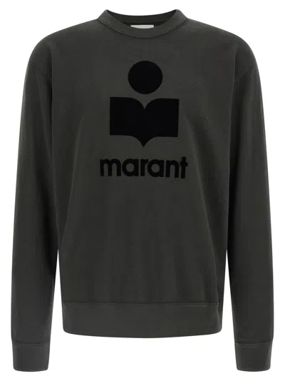 Isabel Marant Mikoy Logo-print Sweatshirt In Black